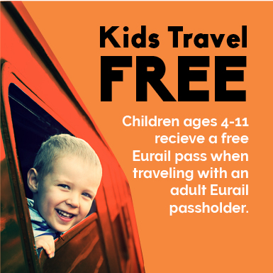 Interrail Kids Travel Free