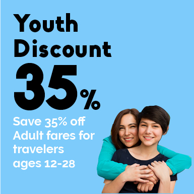 Interrail Youth Discount